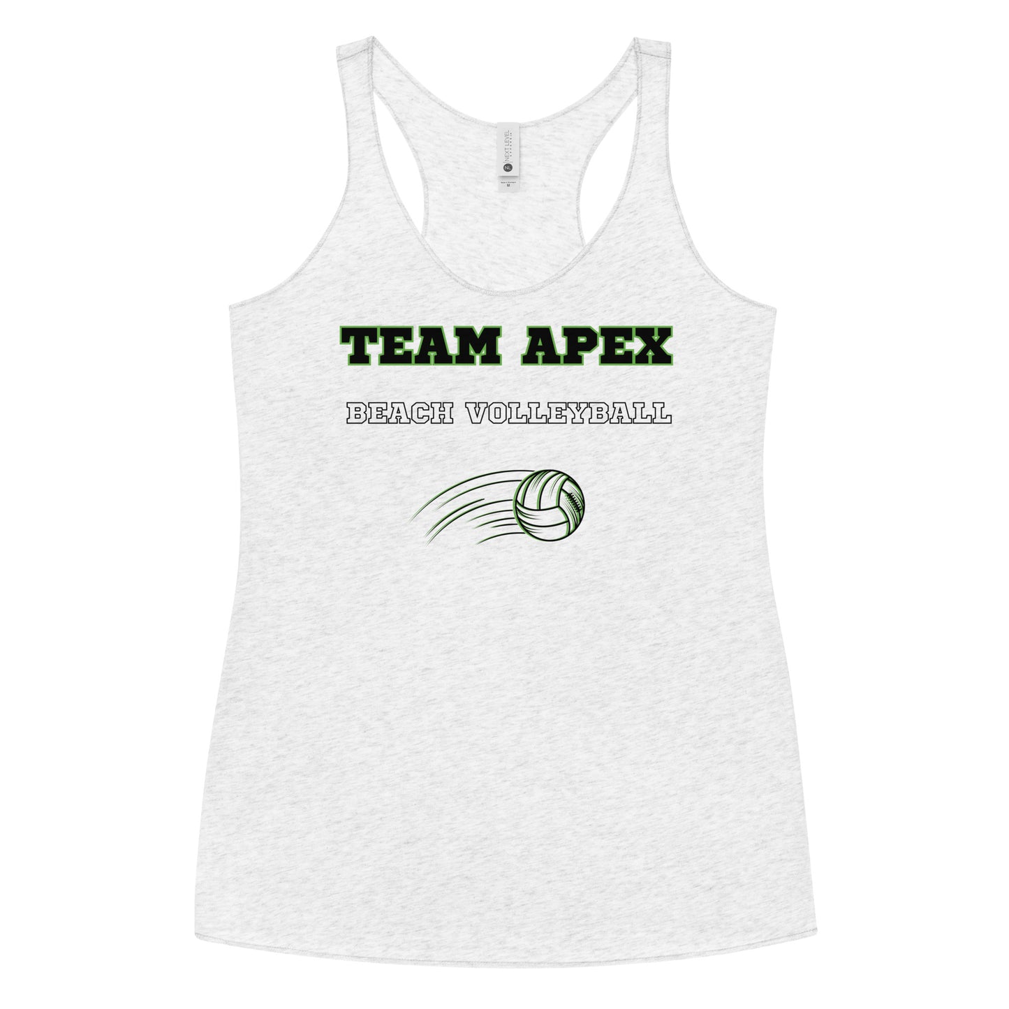 Beach Volleyball Women's Tank White