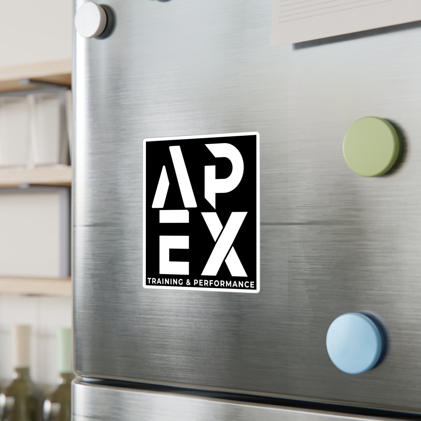 Apex Box Logo Sticker Black