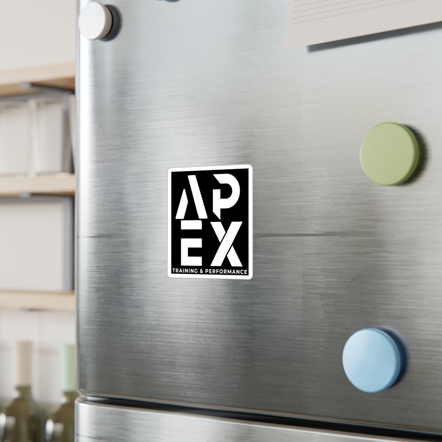 Apex Box Logo Sticker Black