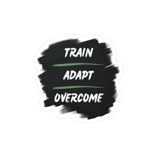 Train-Adapt-Overcome Sticker