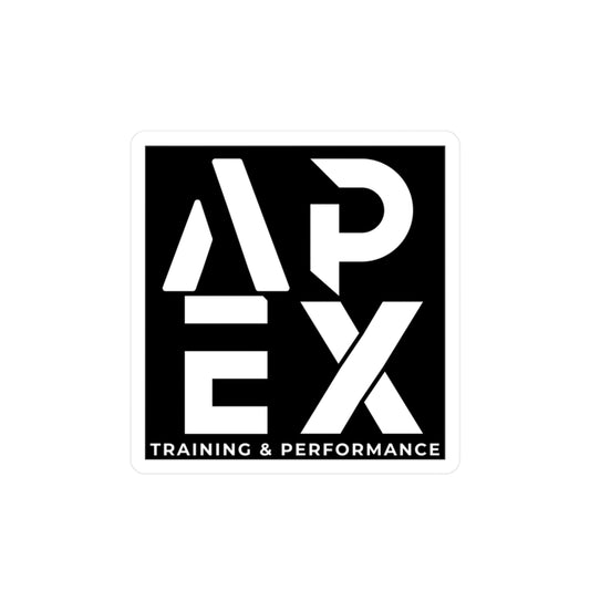 Apex Box Logo Sticker Black