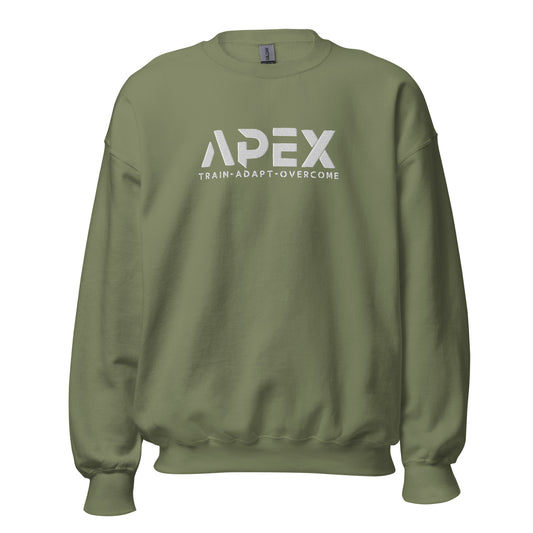 Apex embroidered crewneck sweatshirt